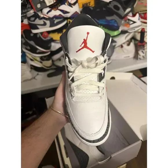 Jordan retro 3 cement grey sz 11.5